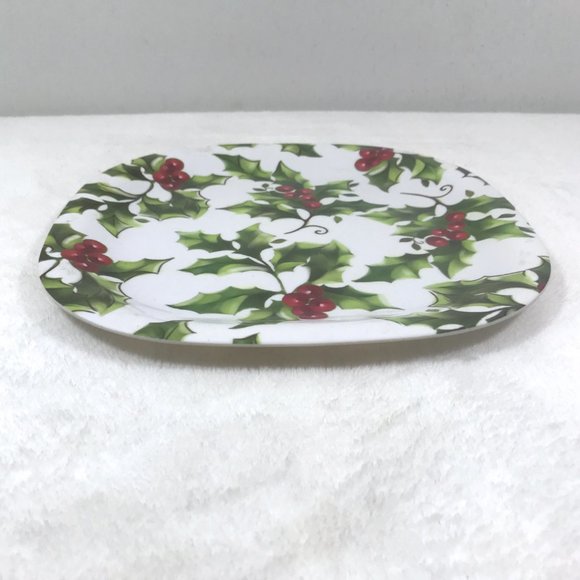 Square Christmas Plate Y2K FOUR STAR - Picture 3 of 5